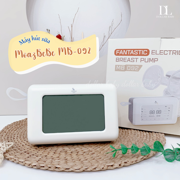  MOAZ BÉBÉ - Máy Hút Sữa Điện Đôi - MB092 