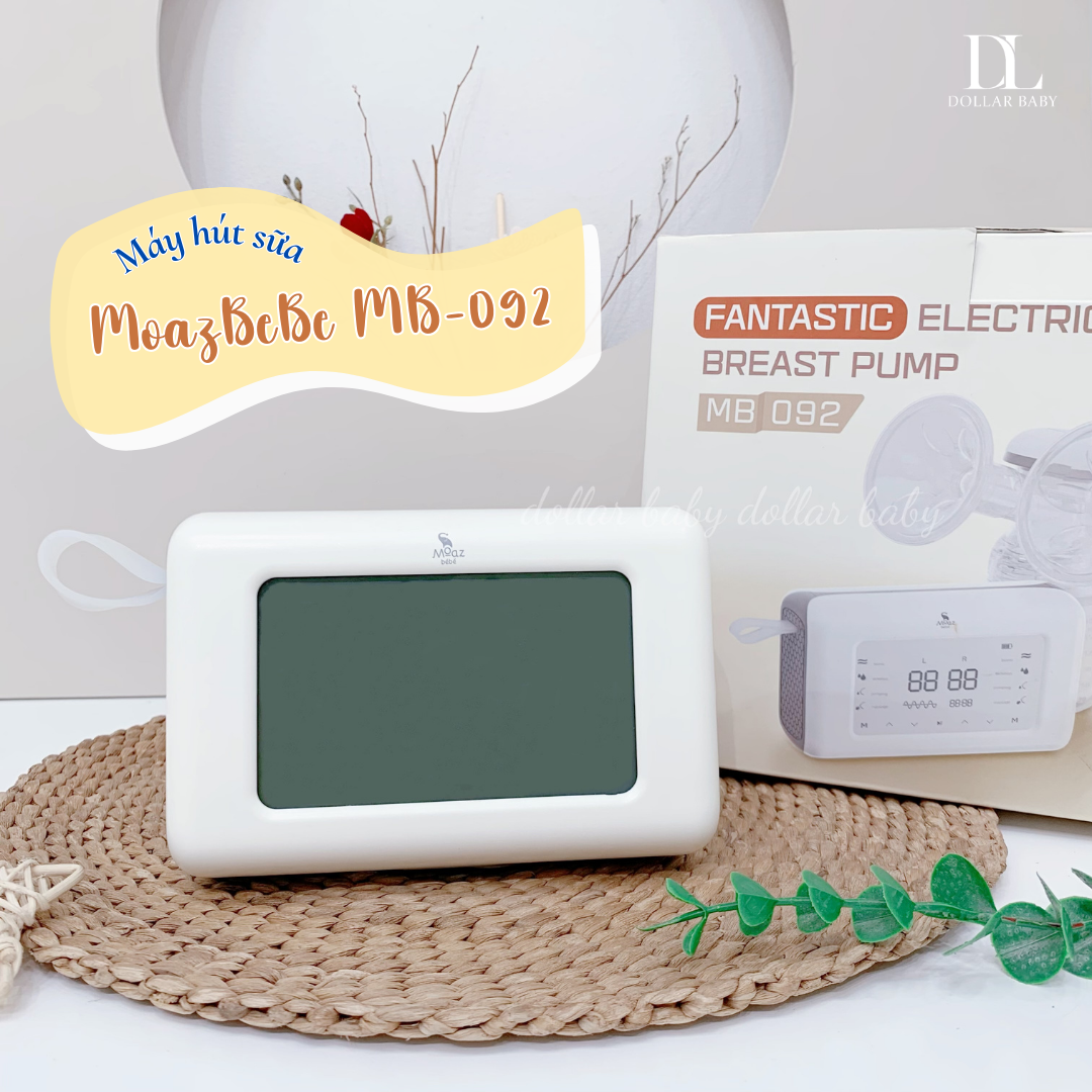  MOAZ BÉBÉ - Máy Hút Sữa Điện Đôi - MB092 
