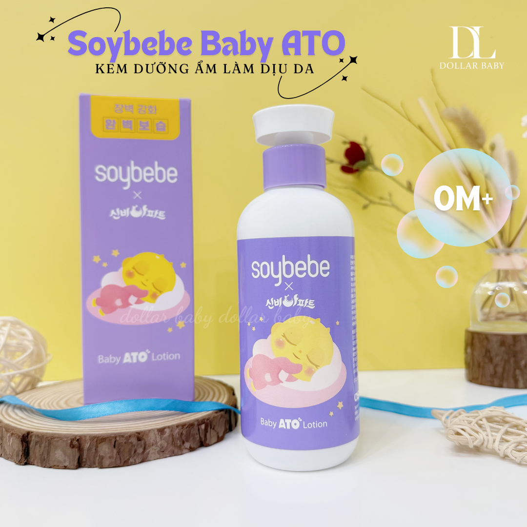  Lotion Dưỡng Ẩm Cho Trẻ Sơ Sinh Soybebe Baby 