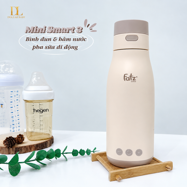  FATZ BABY - Bình đun và hâm nước pha sữa di động Mini Smart 3 