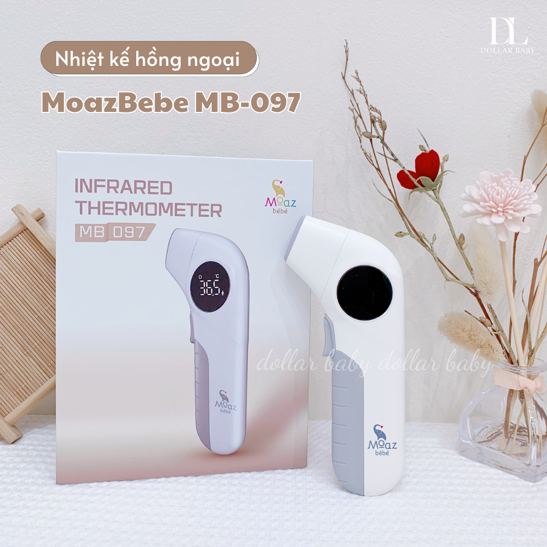  MOAZ BÉBÉ - Nhiệt Kế Hồng Ngoại - MB097 