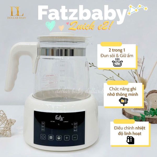  FATZ BABY - Bình đun và hâm nước pha sữa - Quick E2 