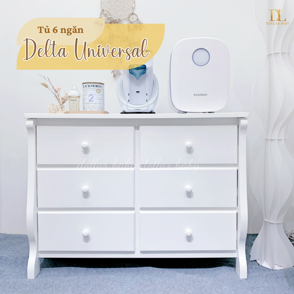  Tủ Gỗ Đựng Quần Áo Cho Bé Delta Universal 