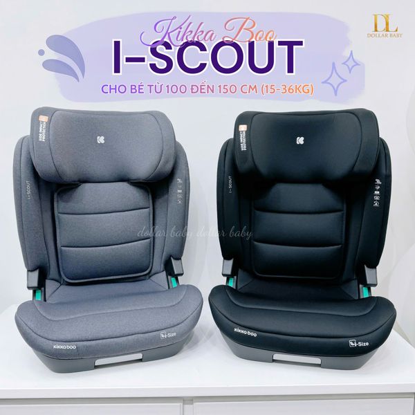  Ghế ô tô KIKKABOO i-Size i-Scout (100-150cm) 