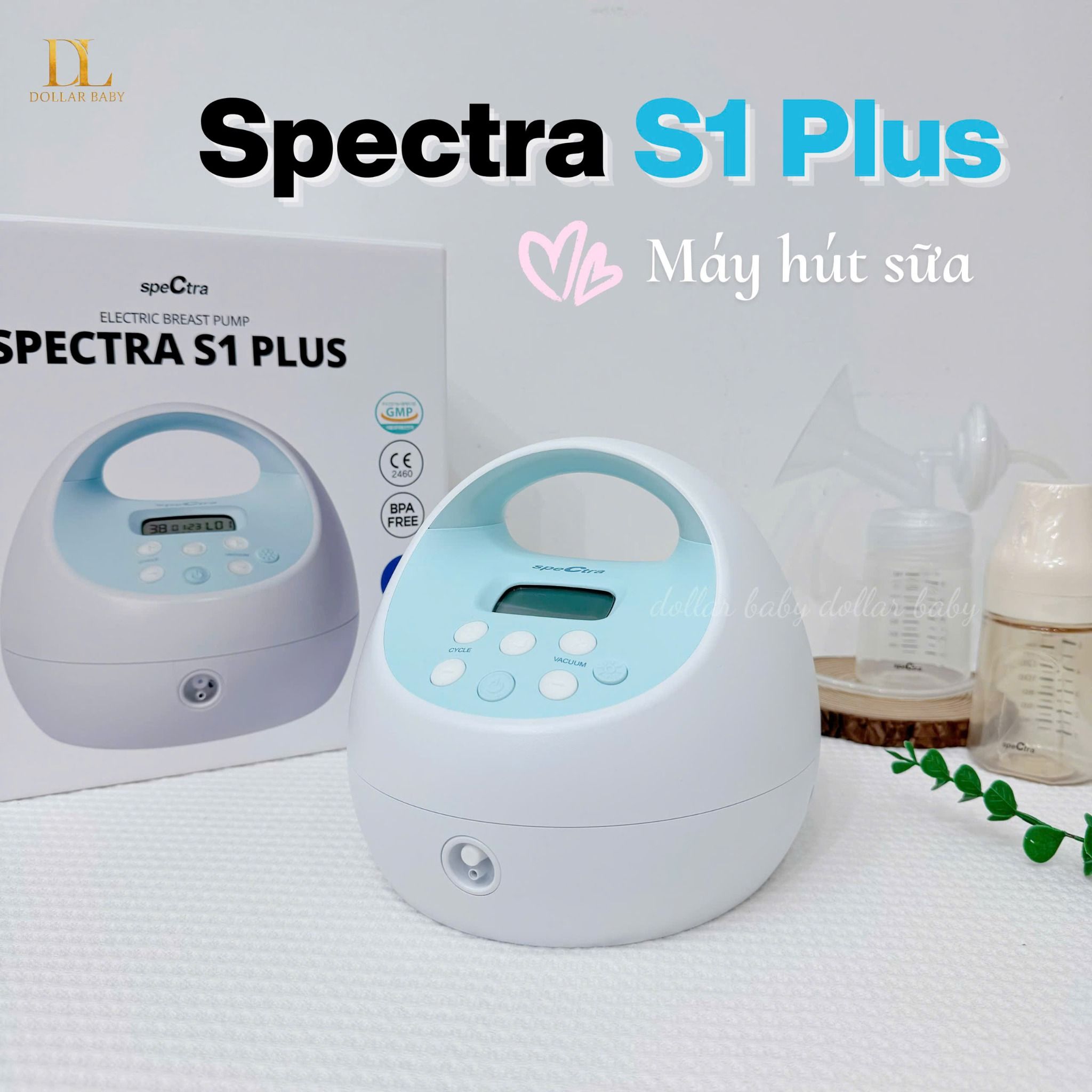  Máy hút sữa điện đôi Spectra S1 Plus 