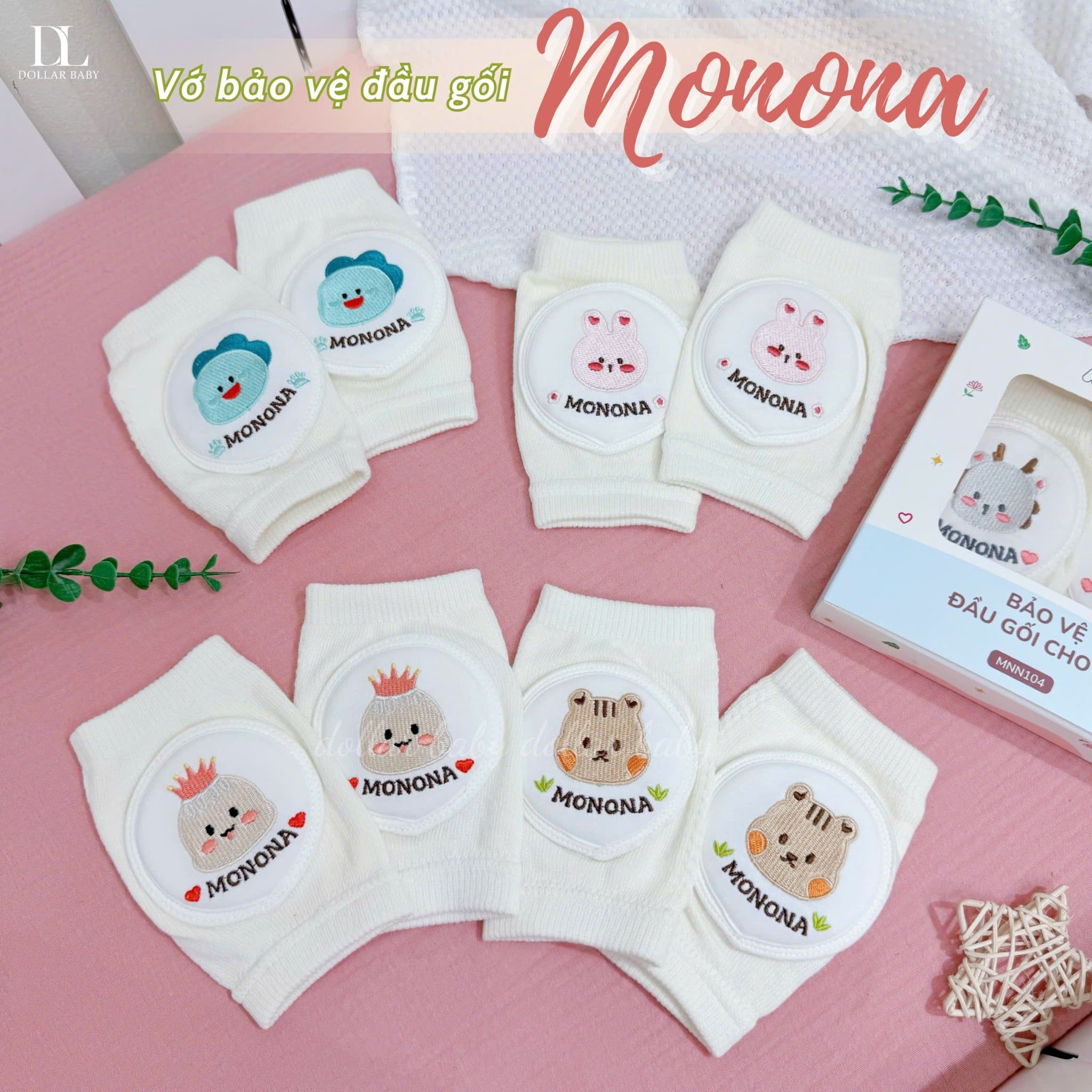  Bảo Vệ Đầu Gối Cho Bé Monona - MNN104 