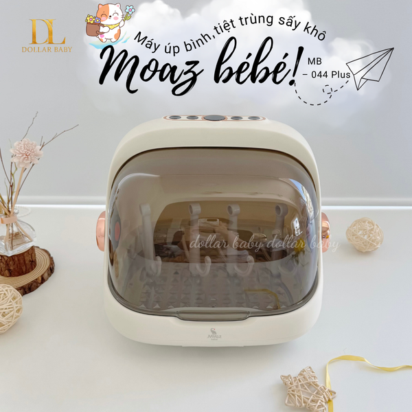  MOAZ BÉBÉ - Khay Úp Bình Sữa Tiệt Trùng - MB044 plus 