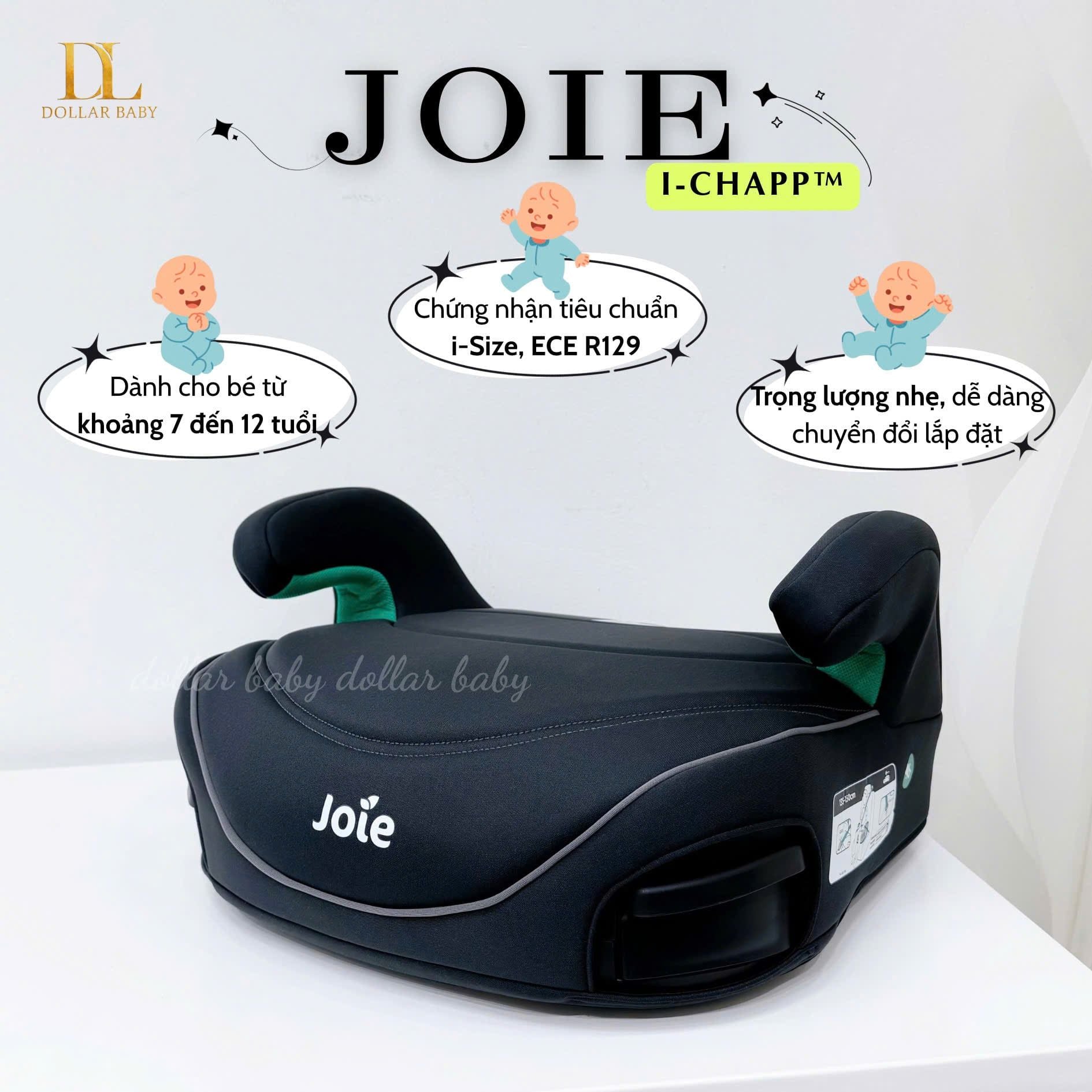  JOIE - Ghế ngồi ô tô trẻ em i-Chapp 