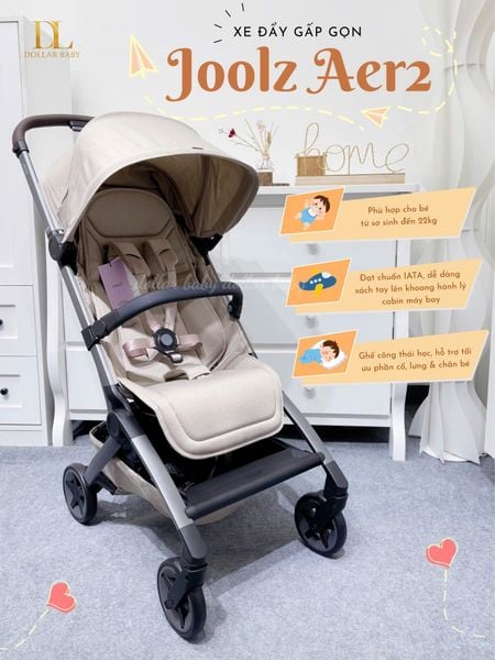  Xe Đẩy Cao Cấp Joolz Aer 2 