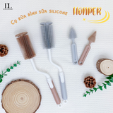  HONPER - Set 2 Cọ Rửa Bình Silicon 