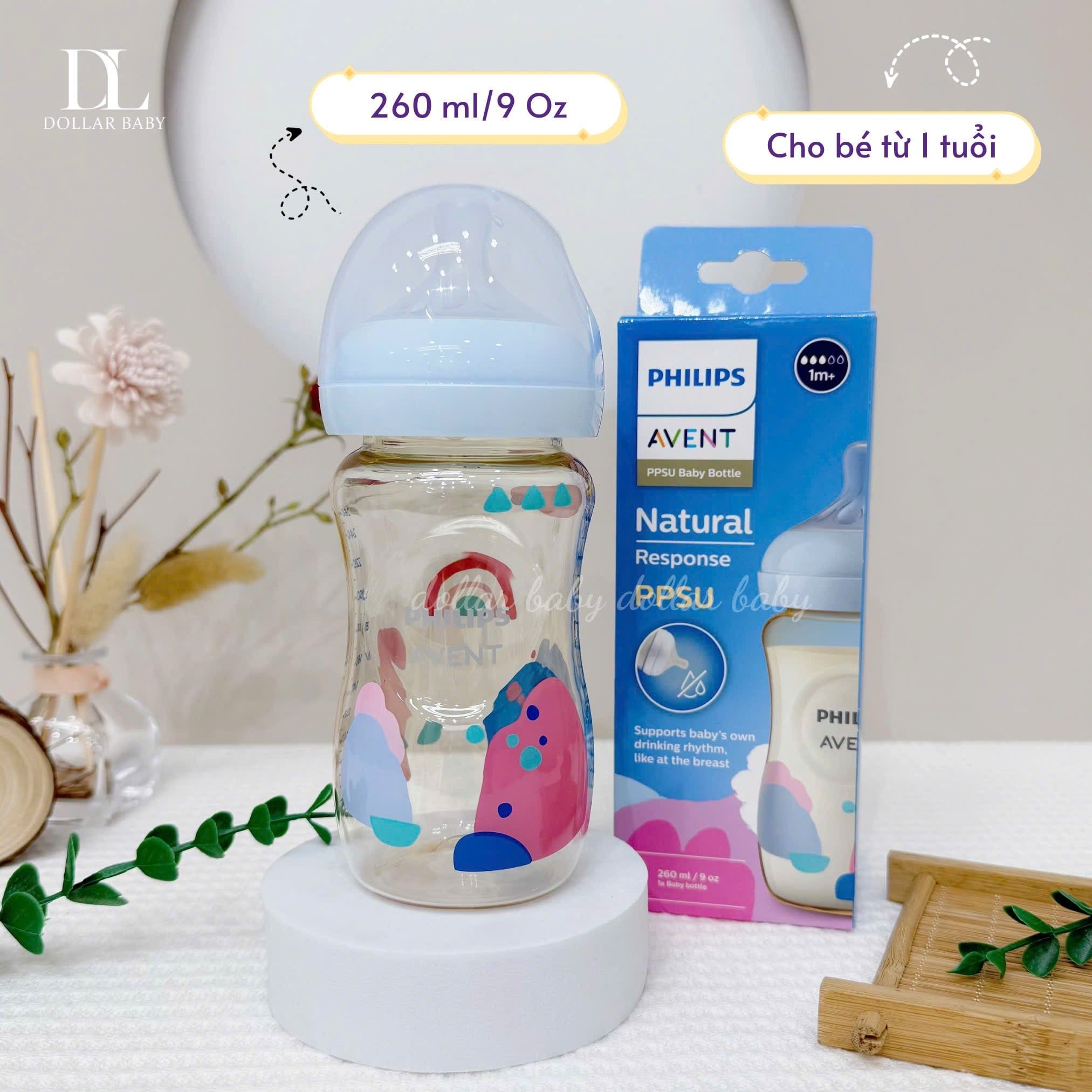  Philips Avent Natural Response - Bình Sữa Mô Phỏng Tự Nhiên PPSU 