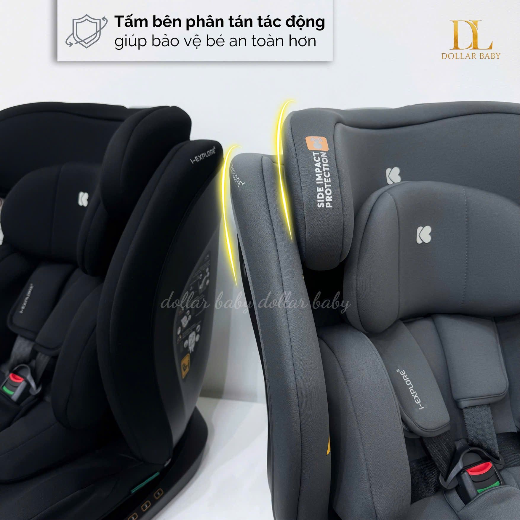  Ghế ô tô KIKKABOO i-Size i-Explore 2 (40-150cm) 