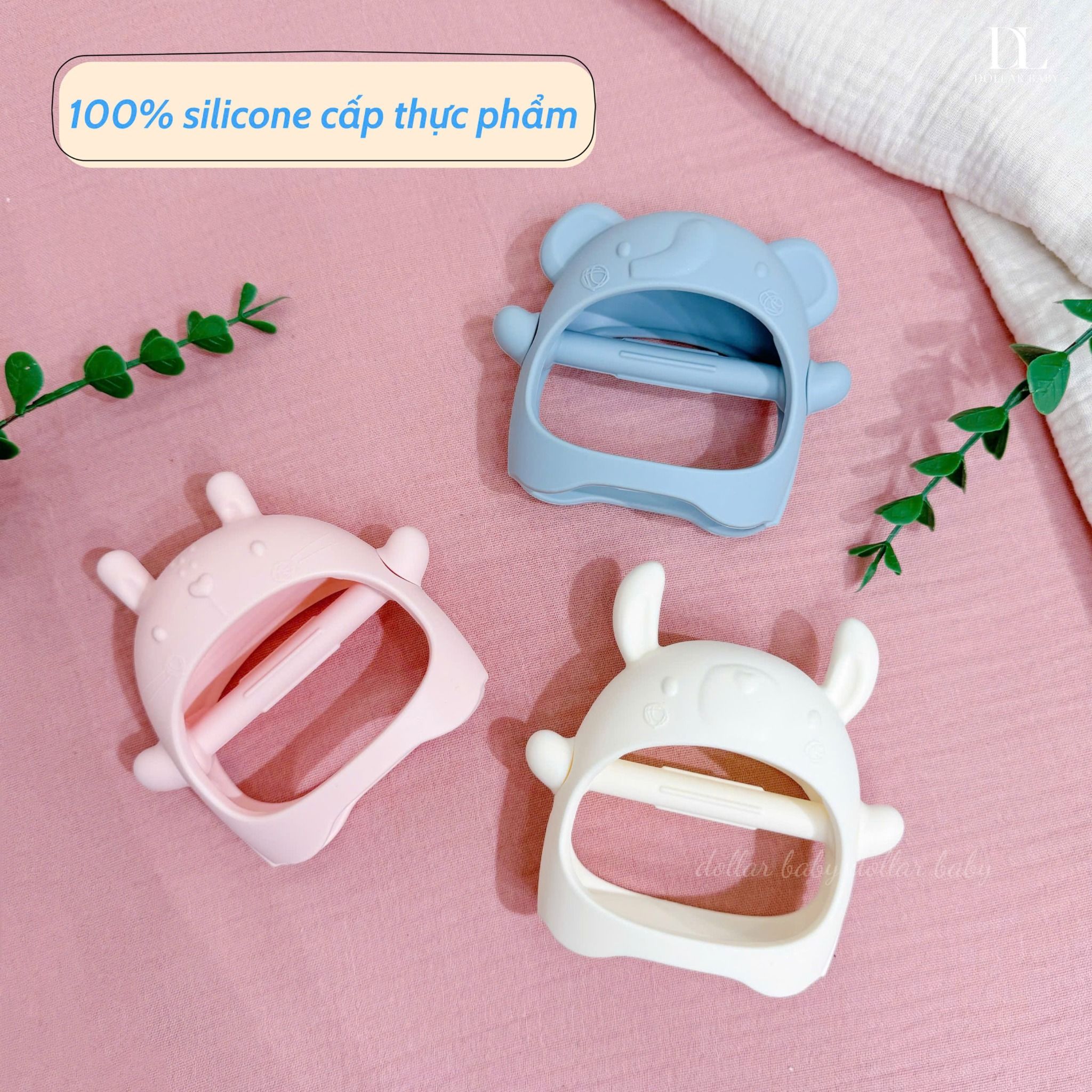  LouLou Lollipop - Gặm Nướu Vòng Tay Silicone Cao Cấp Cho Bé 