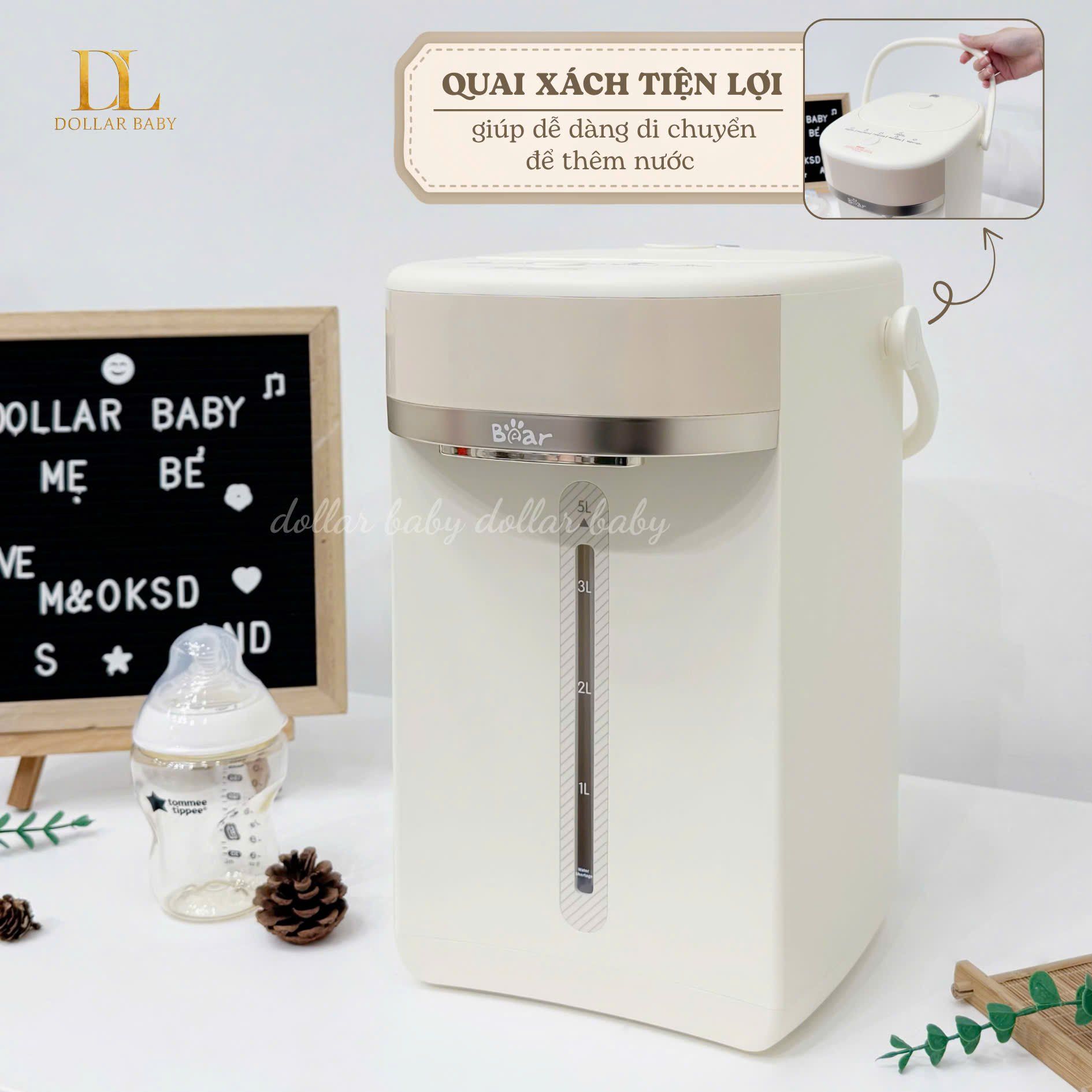  BEAR - Bình thủy điện 5L - EWB-5H50M54 