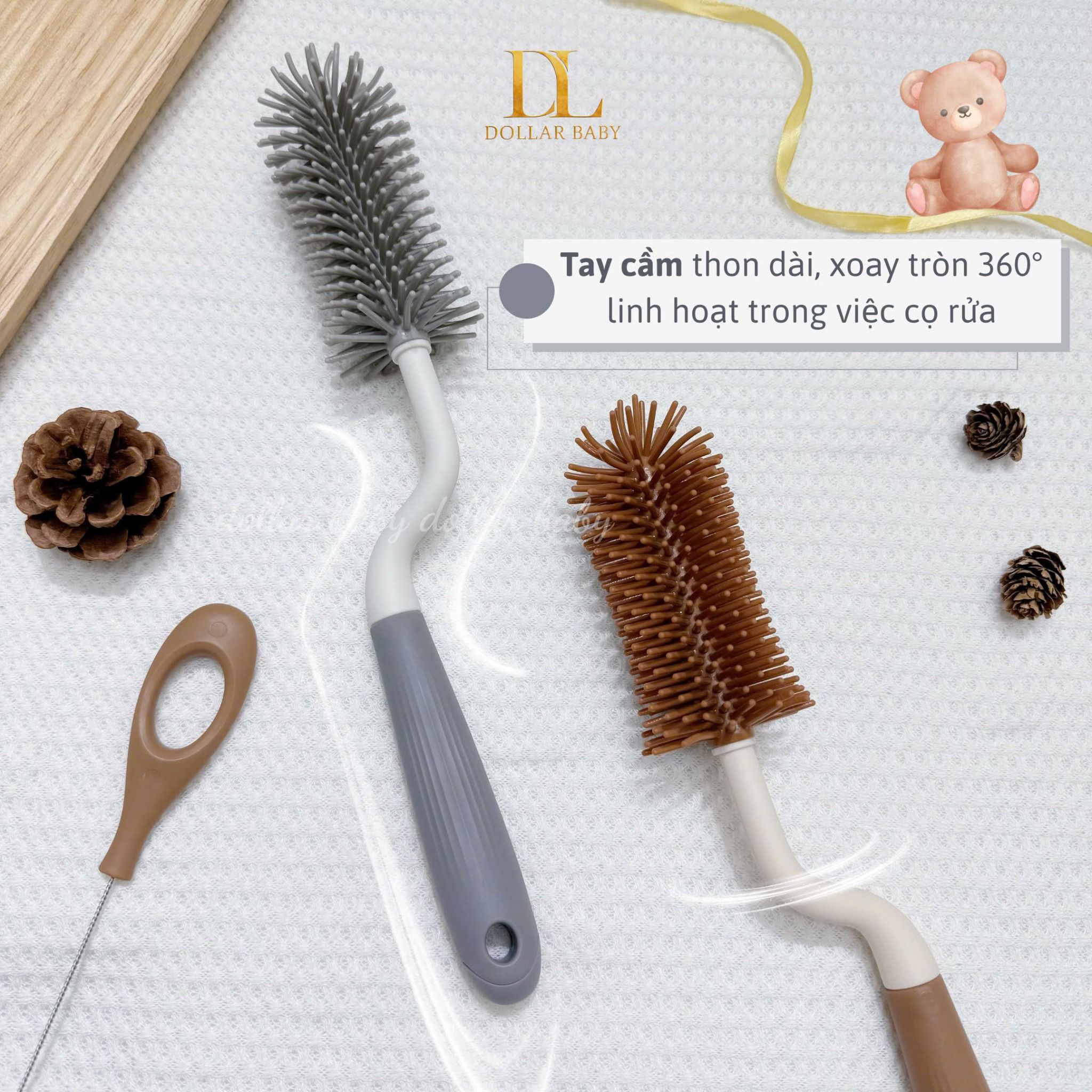  Bộ Cọ Bình Sữa Tobe Misso - 2119 