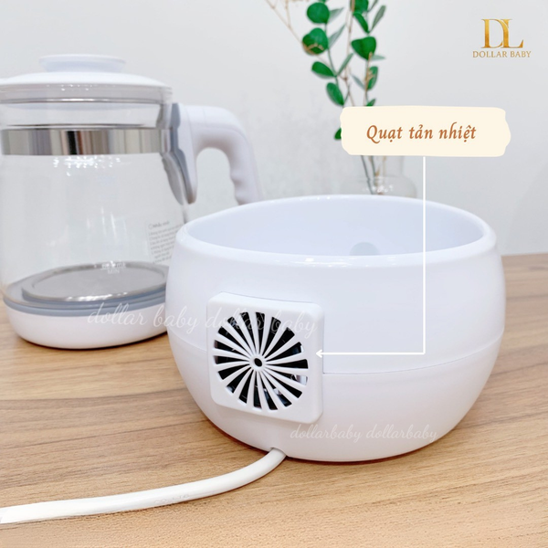  MOAZ BÉBÉ - Bình Đun Nước Giữ Nhiệt - MB002 