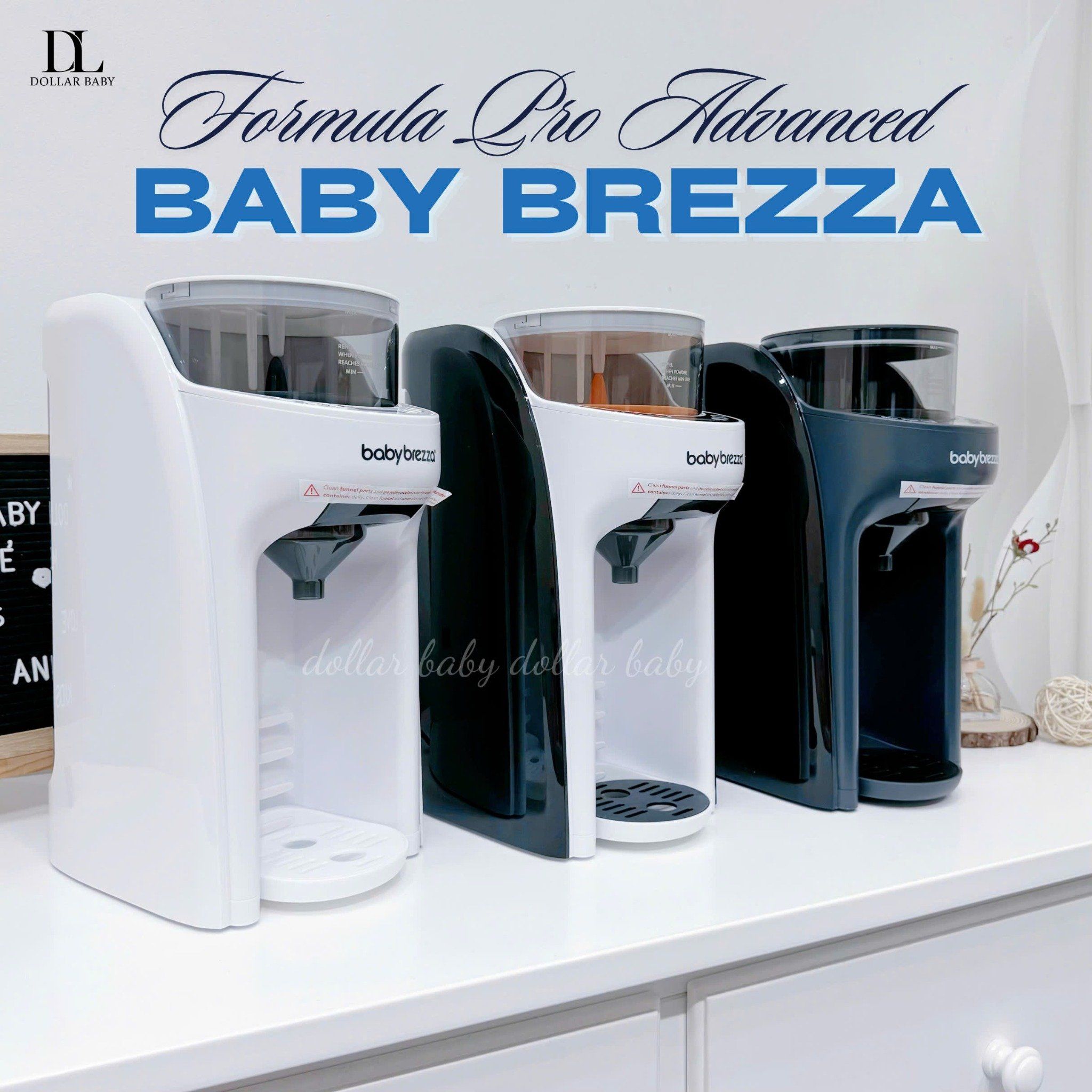 Máy pha sữa BABYBREZZA thế hệ (Rose Gold) – Dollar Baby