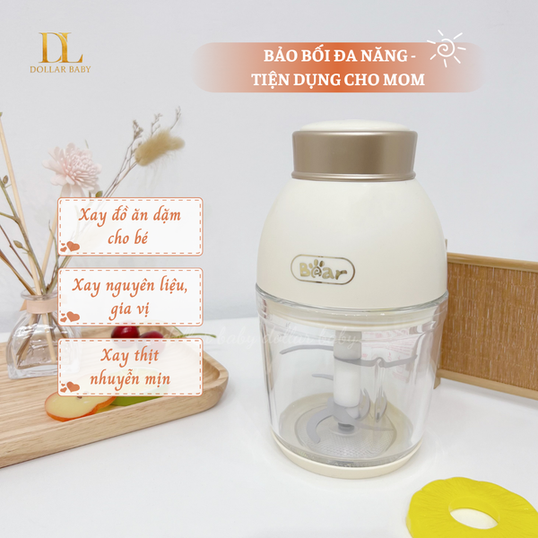  BEAR - Máy Xay Ăn Dặm 0.6L 