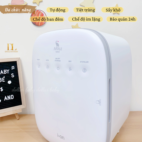  MOAZ BÉBÉ - Máy tiệt trùng UVC ION - MB072 
