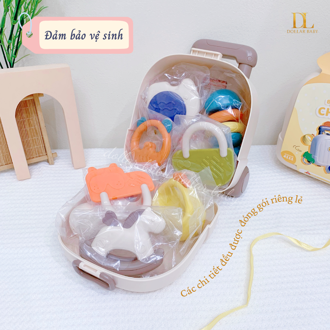  Bộ Xúc Xắc Gặm Nướu Valy  Chunky - TOBE 