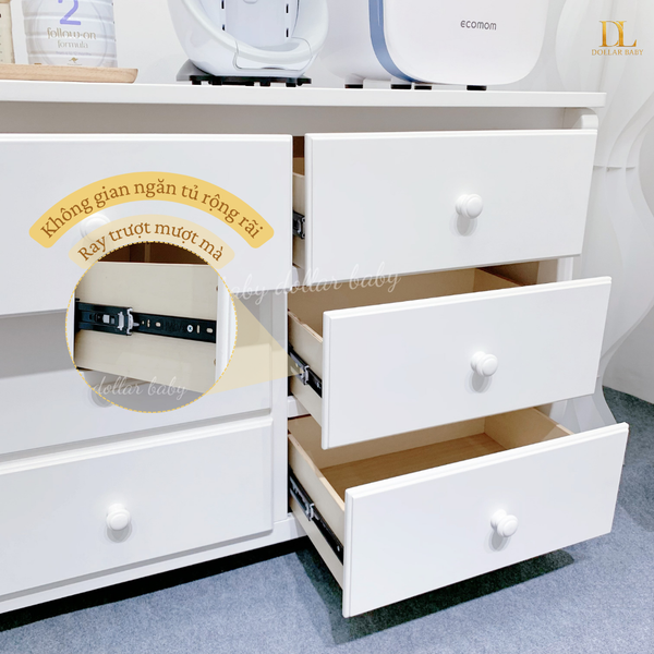  Tủ Gỗ Đựng Quần Áo Cho Bé Delta Universal 