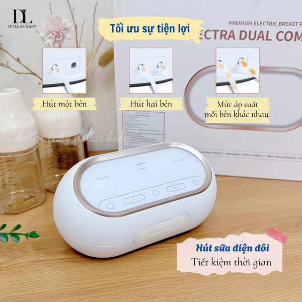  SPECTRA - Máy hút sữa điện đôi Dual Compact 