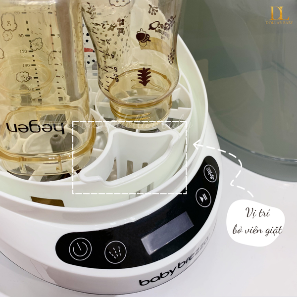  BABY BREZZA - Máy rửa bình sữa Bottle Washer Pro 