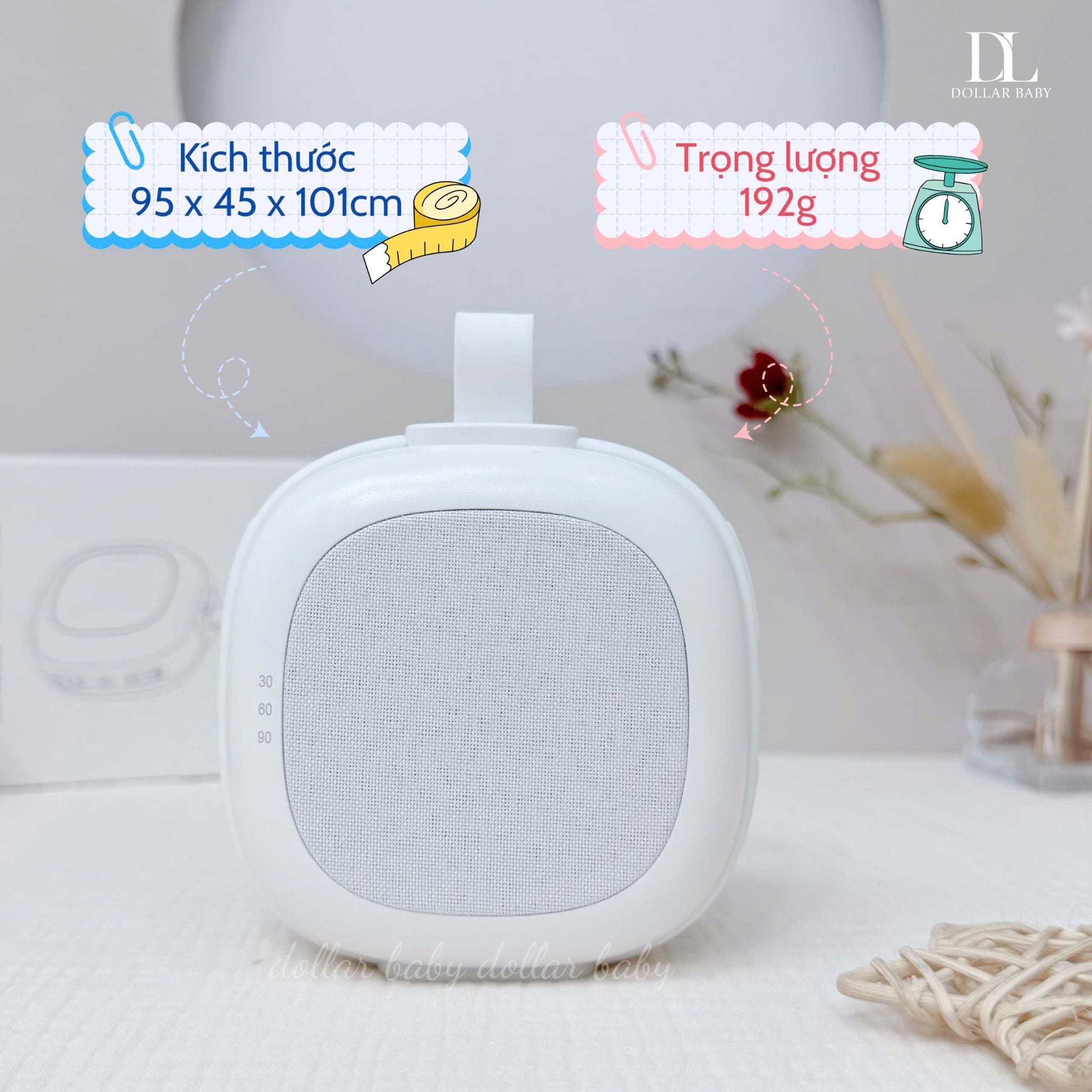  Dono&Dono Muteon - Máy Tạo Tiếng Ồn Trắng 