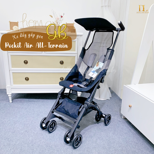  Xe đẩy gấp gọn GB Pockit Air + All - Terrain 