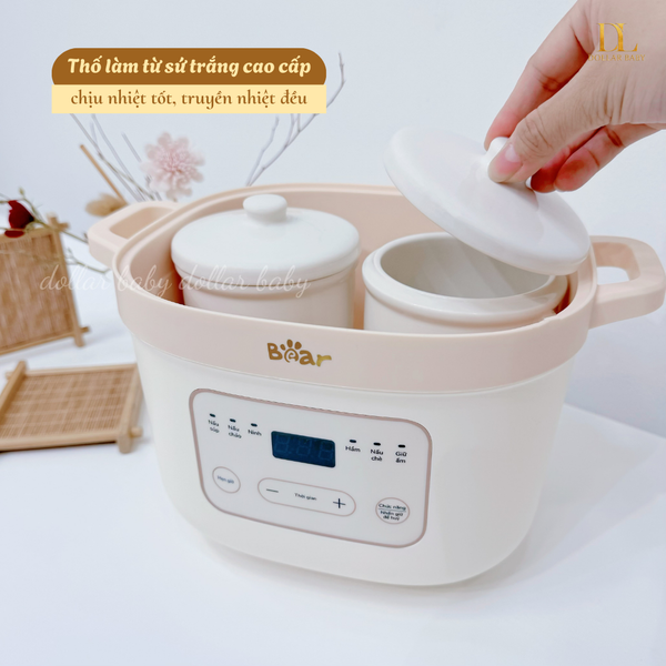  BEAR - Nồi Nấu Chậm SB-NNC16 (1.6L) 