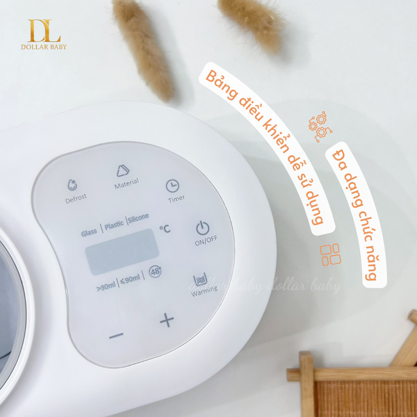  MOAZ BÉBÉ - Máy hâm sữa không dùng nước - MB087 