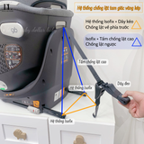  Ghế Ngồi Ô Tô GB Unari Stage 0+1/2/3 (từ 0-12 tuổi) 