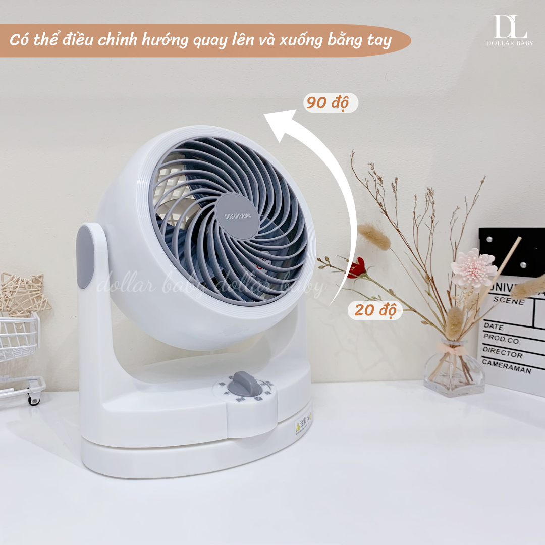  Quạt Đối Lưu Không Khí Iris Ohyama TAF-MKM10 