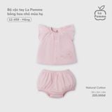 LA POMME - Bộ cộc tay bông hoa nhỏ mùa hạ 