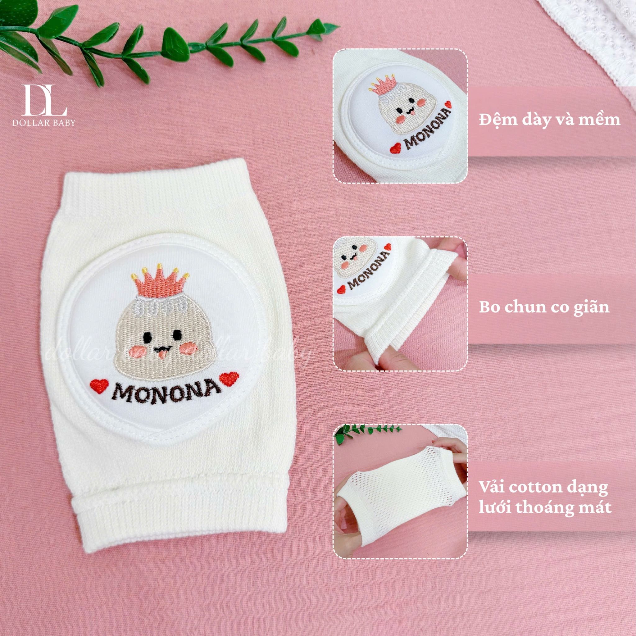  Bảo Vệ Đầu Gối Cho Bé Monona - MNN104 