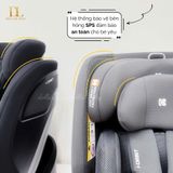  Ghế ô tô KIKKABOO i-Size i-Orbit 2025 (40-150cm) 