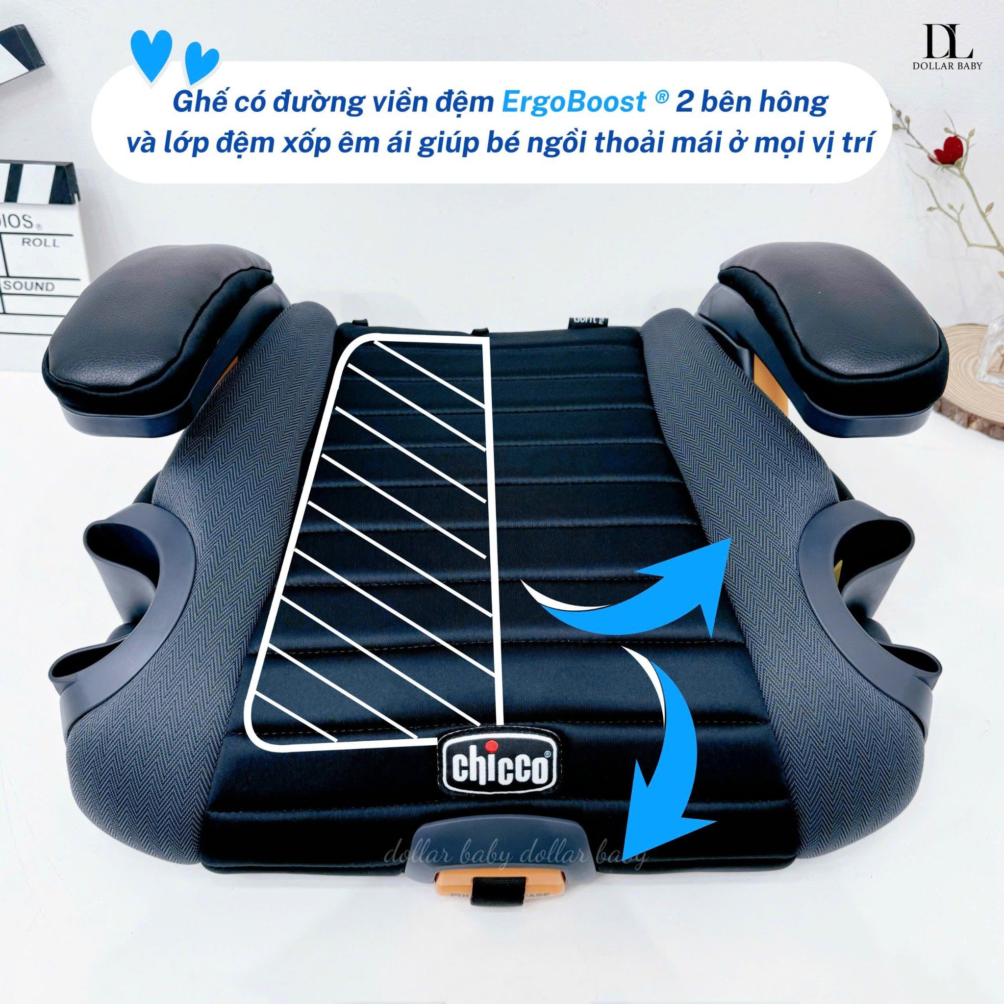  Ghế ô tô Chicco GoFit Plus ISOFIX 