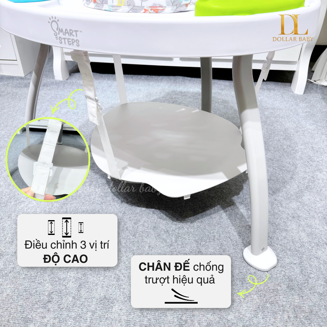  Ghế nhún kèm đồ chơi 3 trong 1 