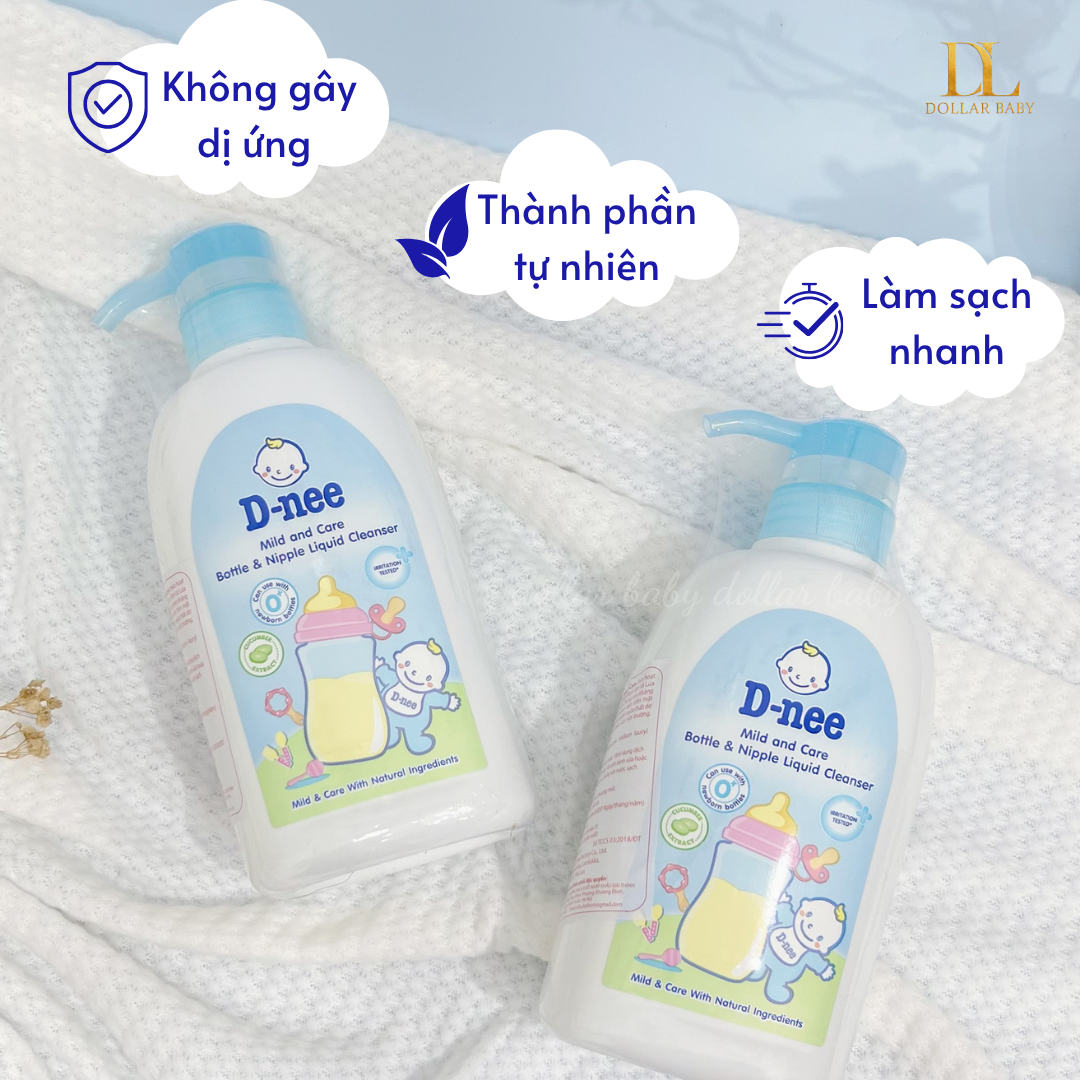  NƯỚC RỬA BÌNH SỮA VÀ RAU QUẢ DNEE 