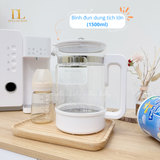  MOAZ BÉBÉ - Máy đa năng tiệt trùng sấy khô UVC và đun nước - MB104 