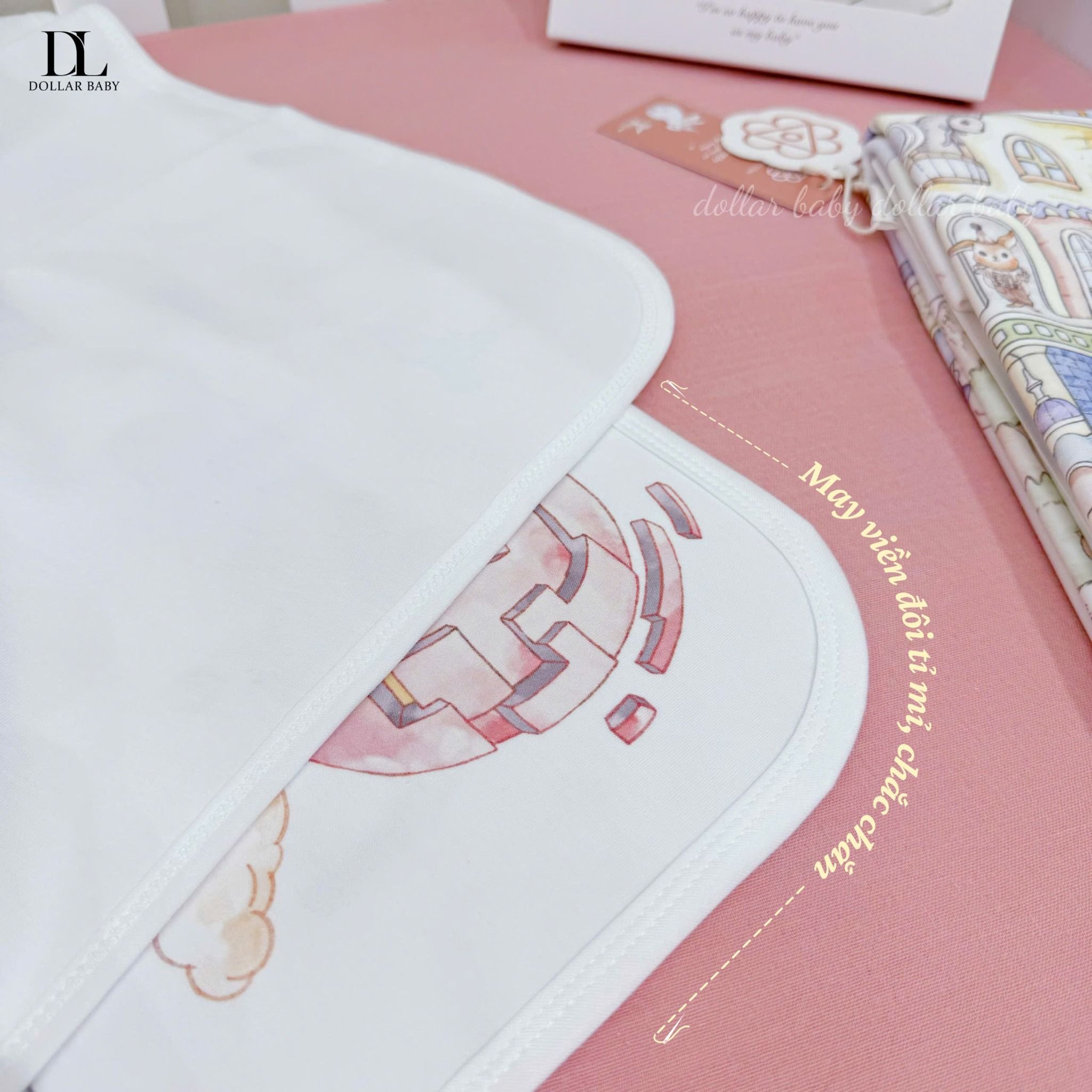  Thảm Nằm Chống Thấm 4 Lớp Classic Puure Cotton Bubble Tree - 70x90cm 