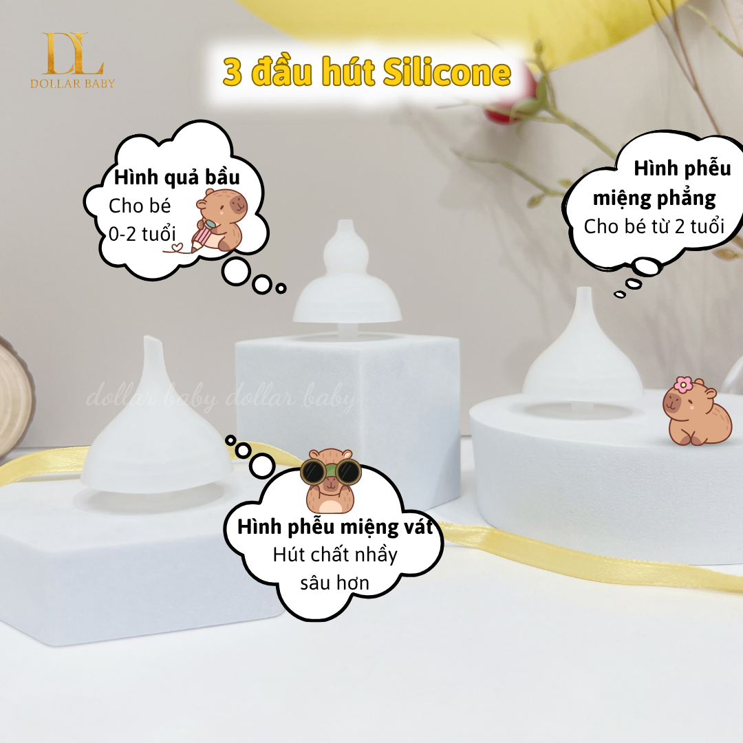  MOAZ BÉBÉ - Máy hút mũi không dây - MB095 