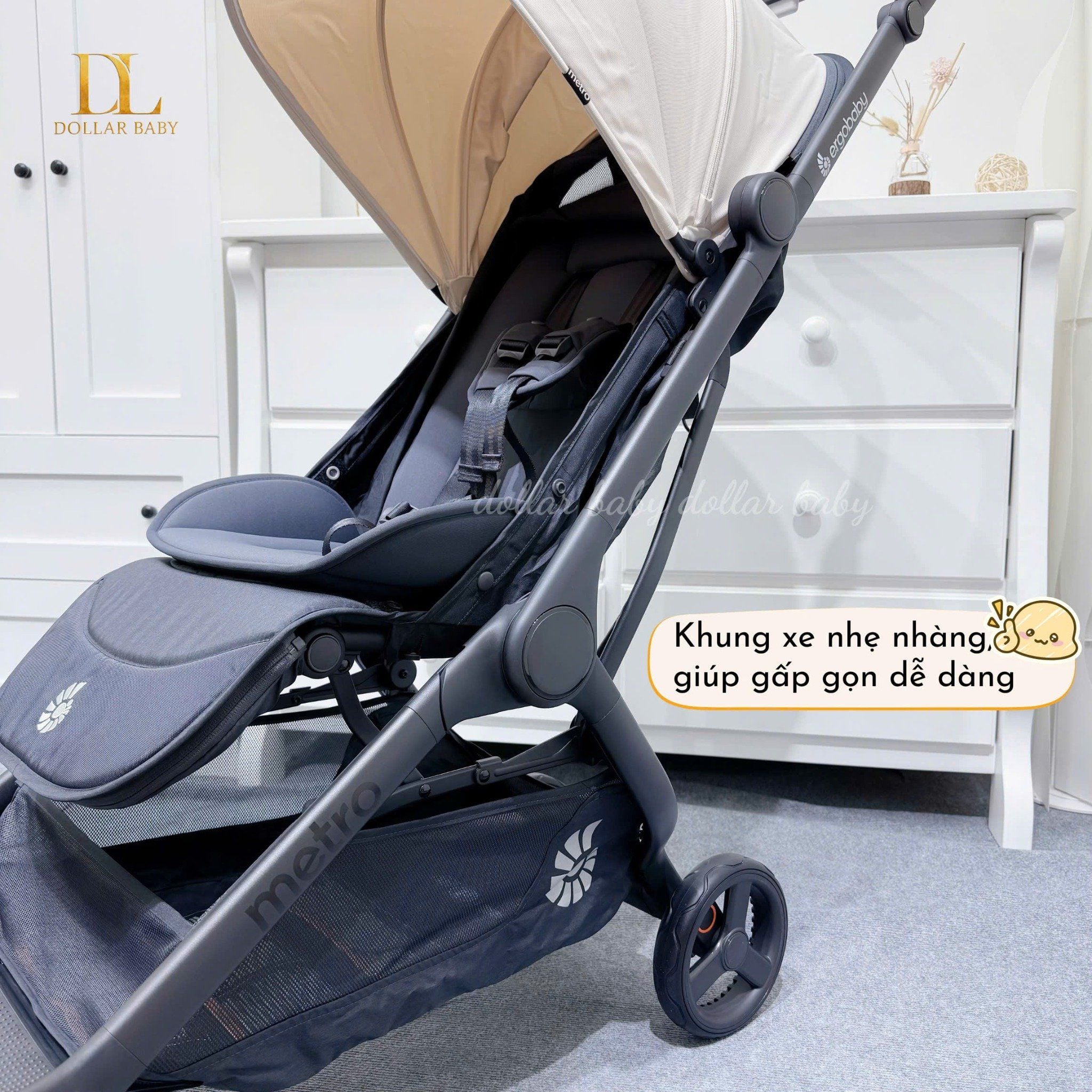  Xe đẩy gấp gọn Ergobaby Metro 3 