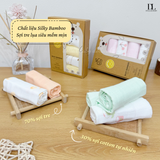  Set 5 Khăn Sữa Sợi Tre Lụa La Pomme Phối Màu ( 30 x 30 ) 