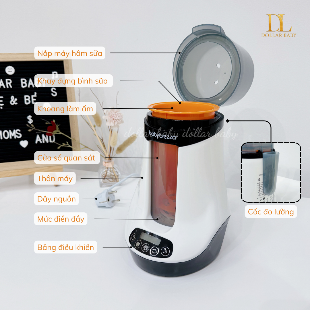  BABY BREZZA - Máy hâm sữa 