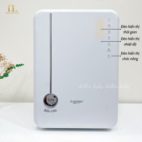  Máy tiệt trùng sấy khô bình sữa UV LED Haenim 4G 