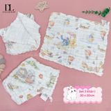 Set 3 Khăn Sữa Cotton Bubble Tree 