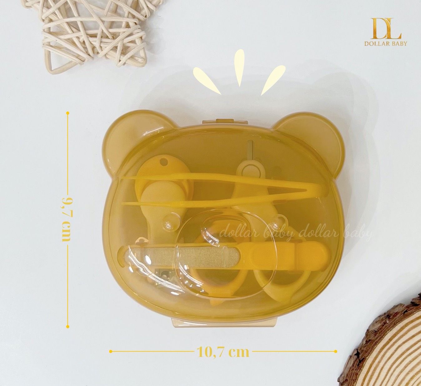  Bộ Bấm Móng Tay 4  Chi Tiết Barrot Kèm Hộp Đựng 