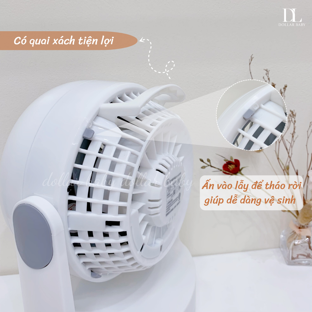  Quạt Đối Lưu Không Khí Iris Ohyama TAF-MKM10 
