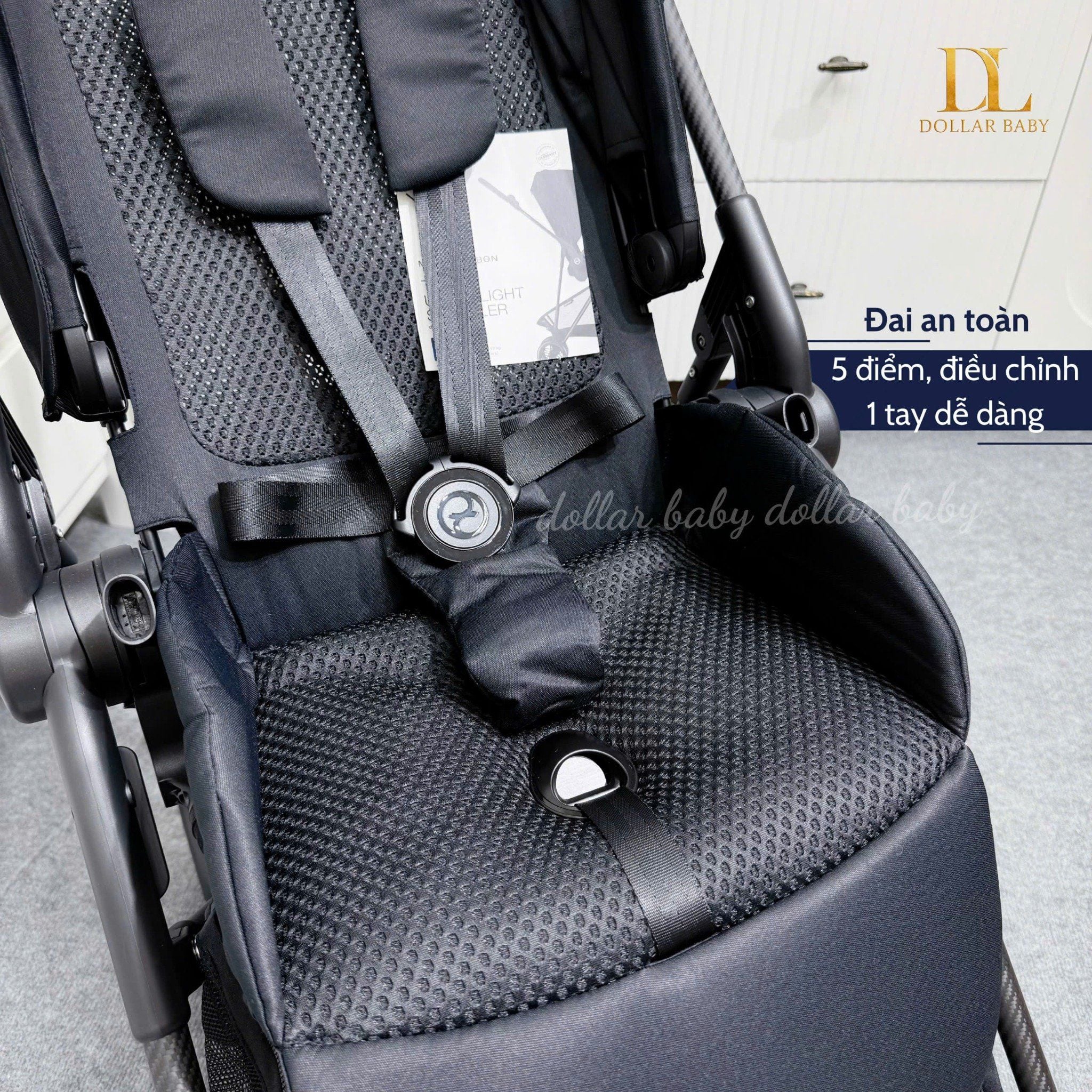 Xe Đẩy 2 Chiều Cybex Melio 3 Carbon 